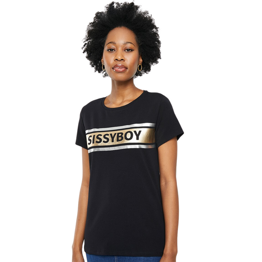 Kiss And Tell - Regular Fit Logo Tee