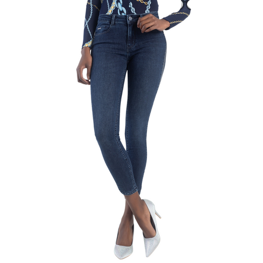 Mandy - Low Rise Skinny With Side Diamante