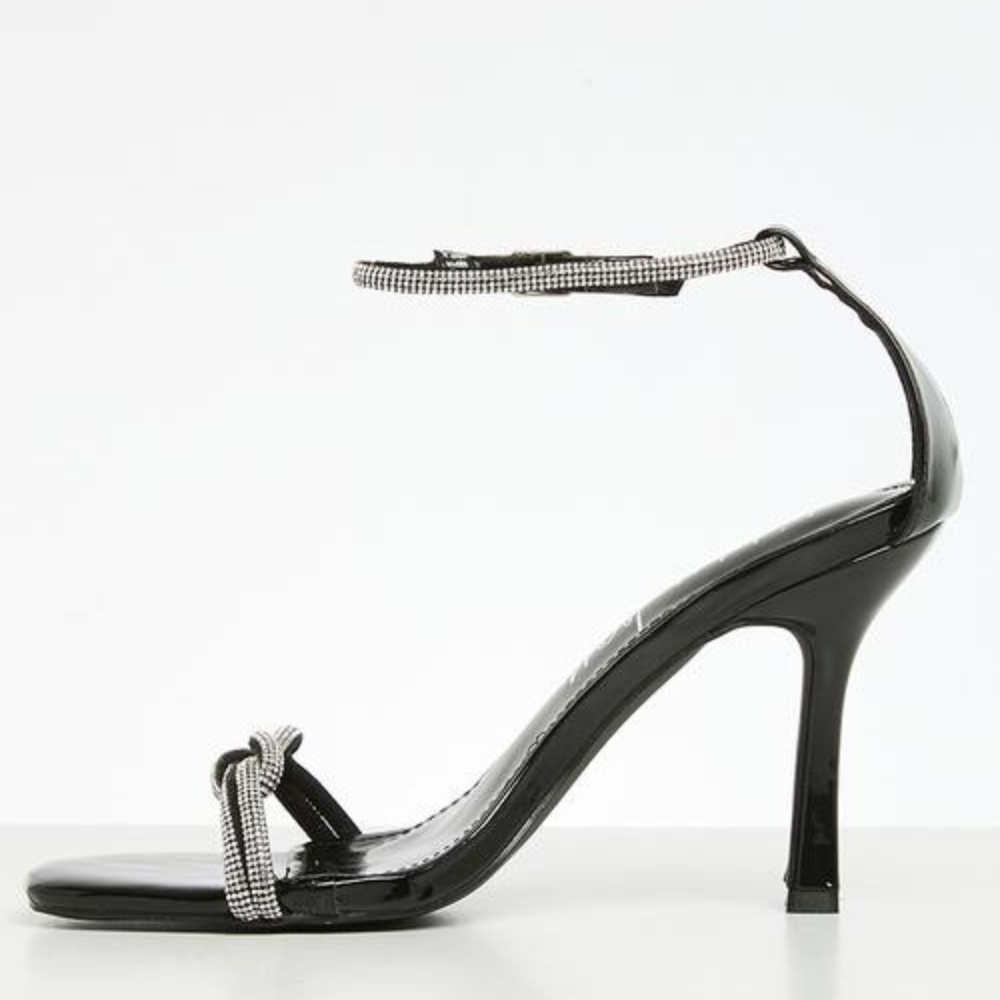 Diamante Twist Vamp Heel