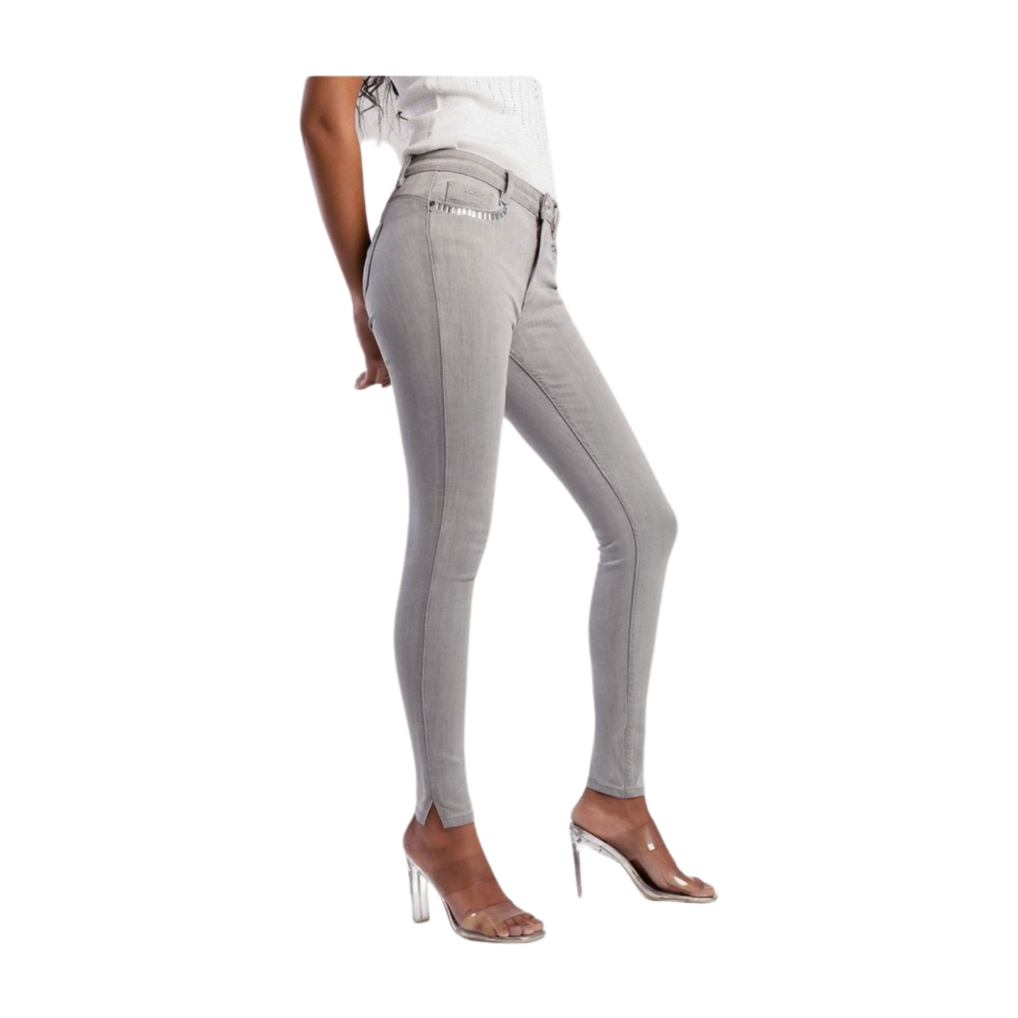 Mona - Skinny jean With Bling Pocket