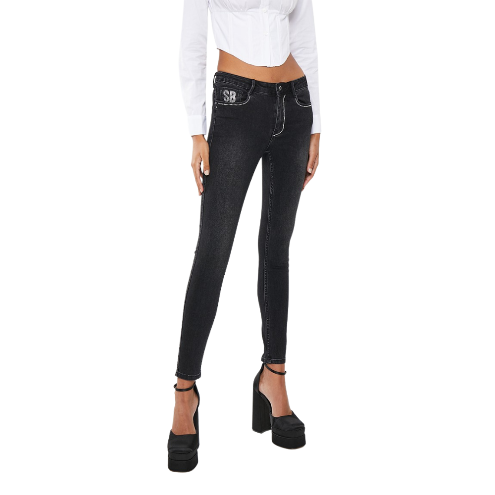 Mistery - Skinny Jean With Diamante