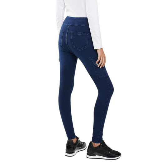 Snap Back Cargo Jeggings