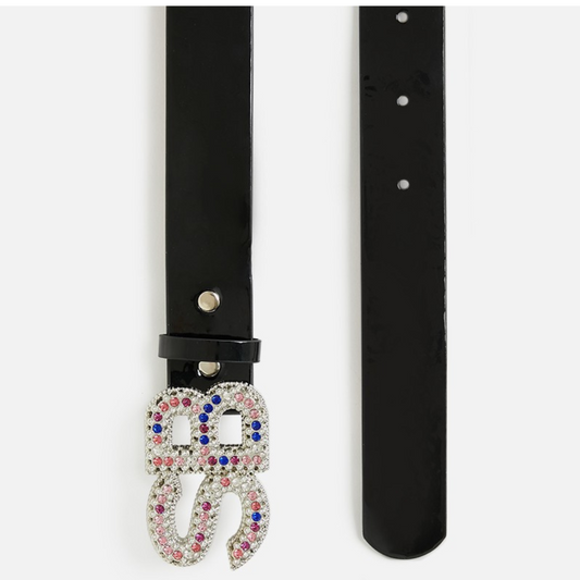 Miami Heat - SB Crystal Buckle Belt