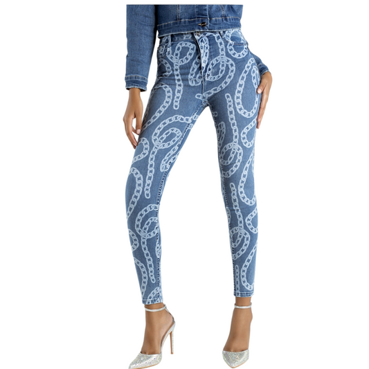Into The Blue - High Rise Jean