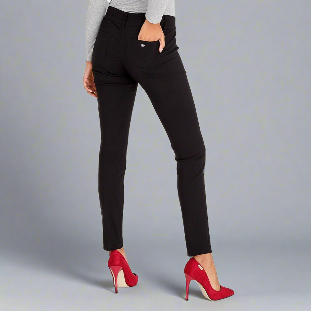 Eresha - Black Classic Work Pants
