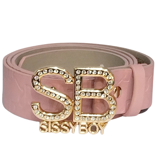 Embossed Dusty Pink SB Belt