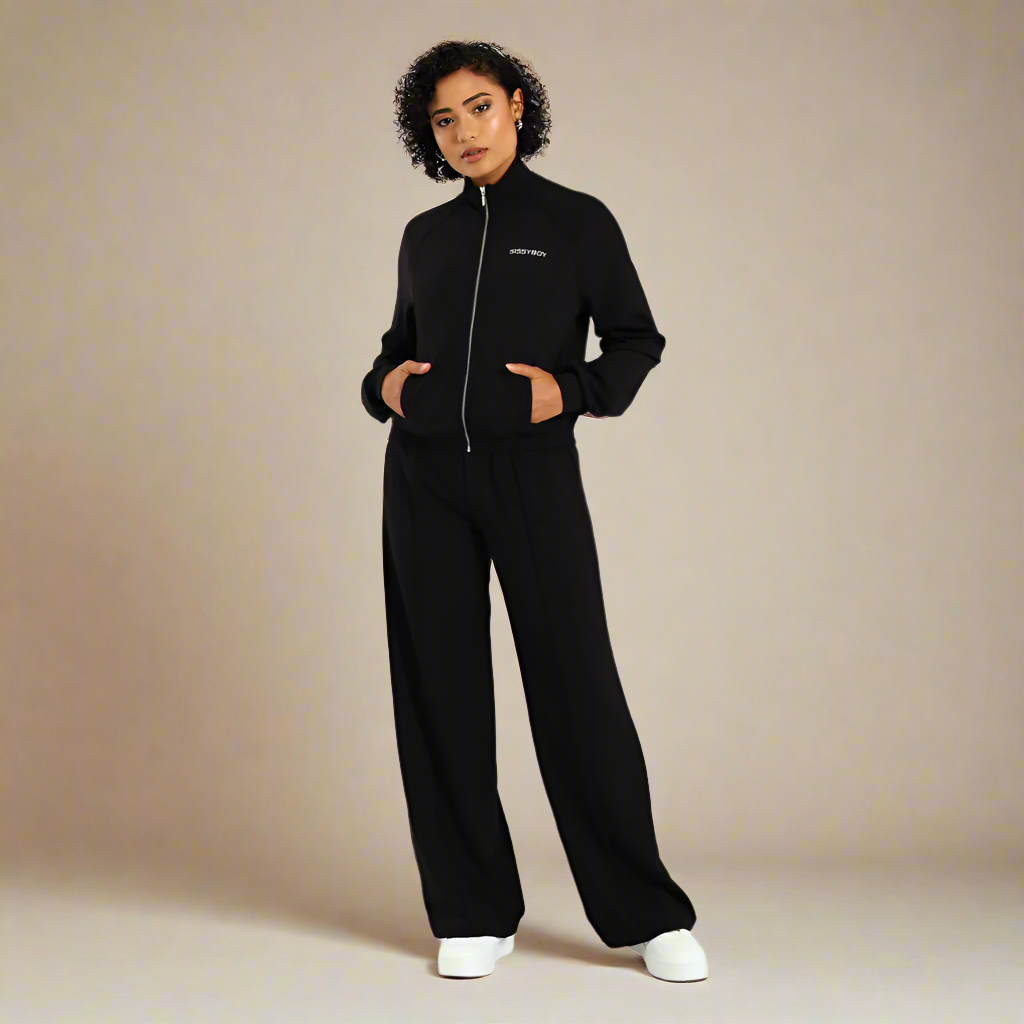 Sissy Boy Sporty Cropped Jacket With Matching Pants | Champions