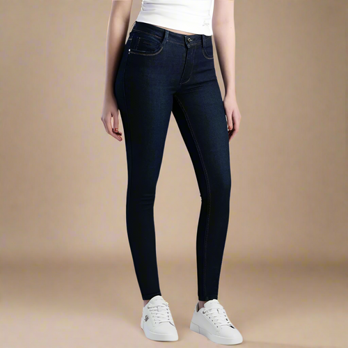 Mila Rose - Skinny Leg Jean - Dark Vintage Blue