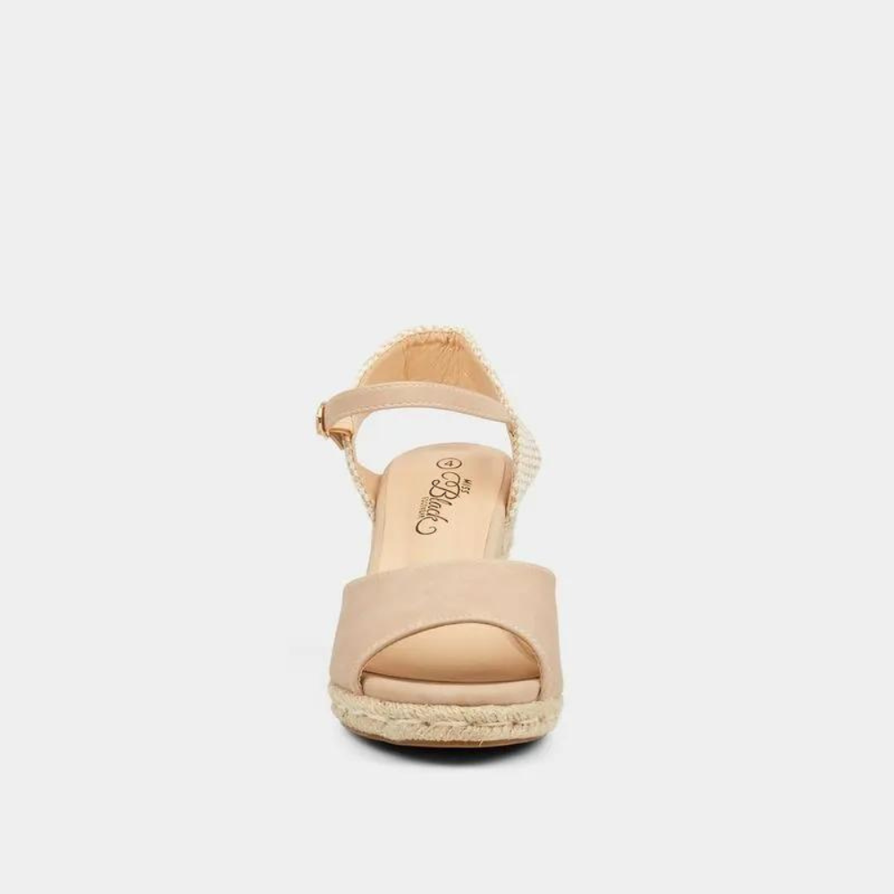 Miss Black Espadrille Wedge - Jojo 2