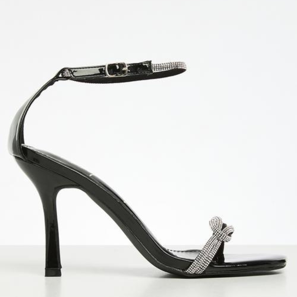 Diamante Twist Vamp Heel