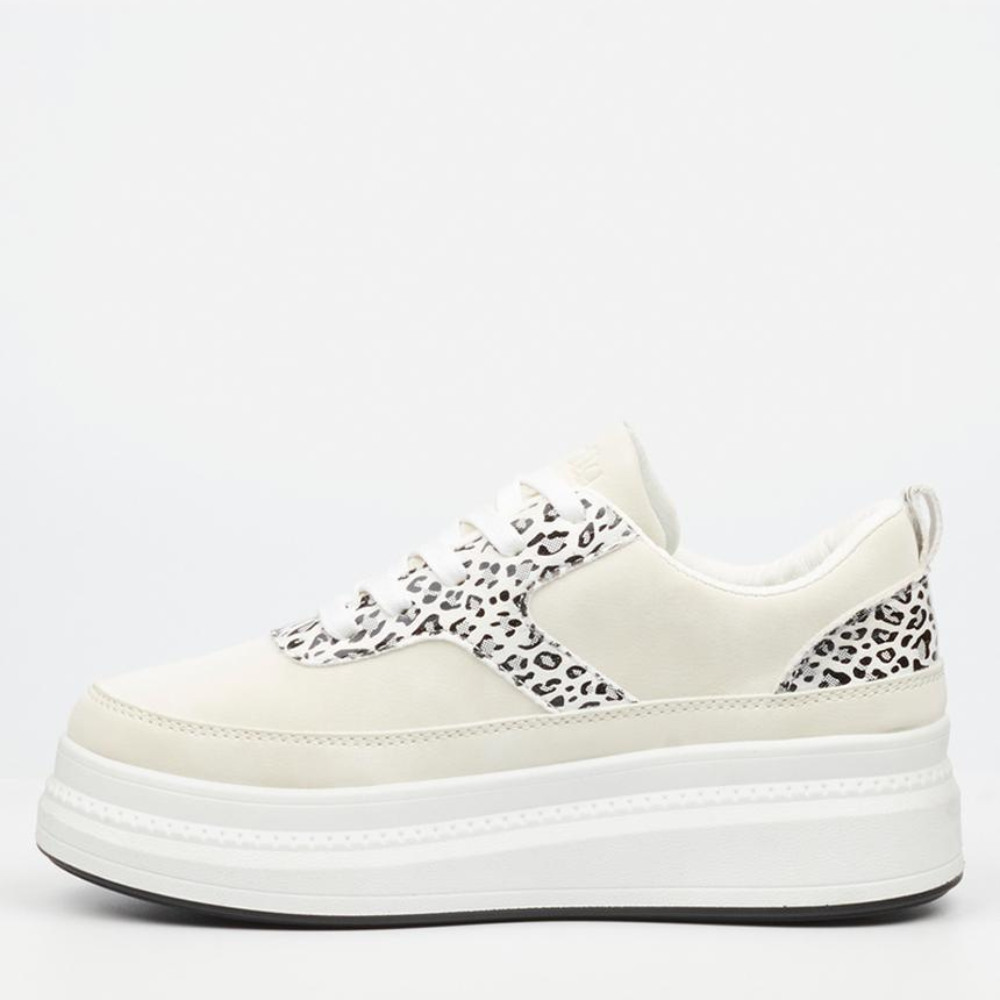 Butterfly Feet Senhora 26 lace-up white platform sneaker