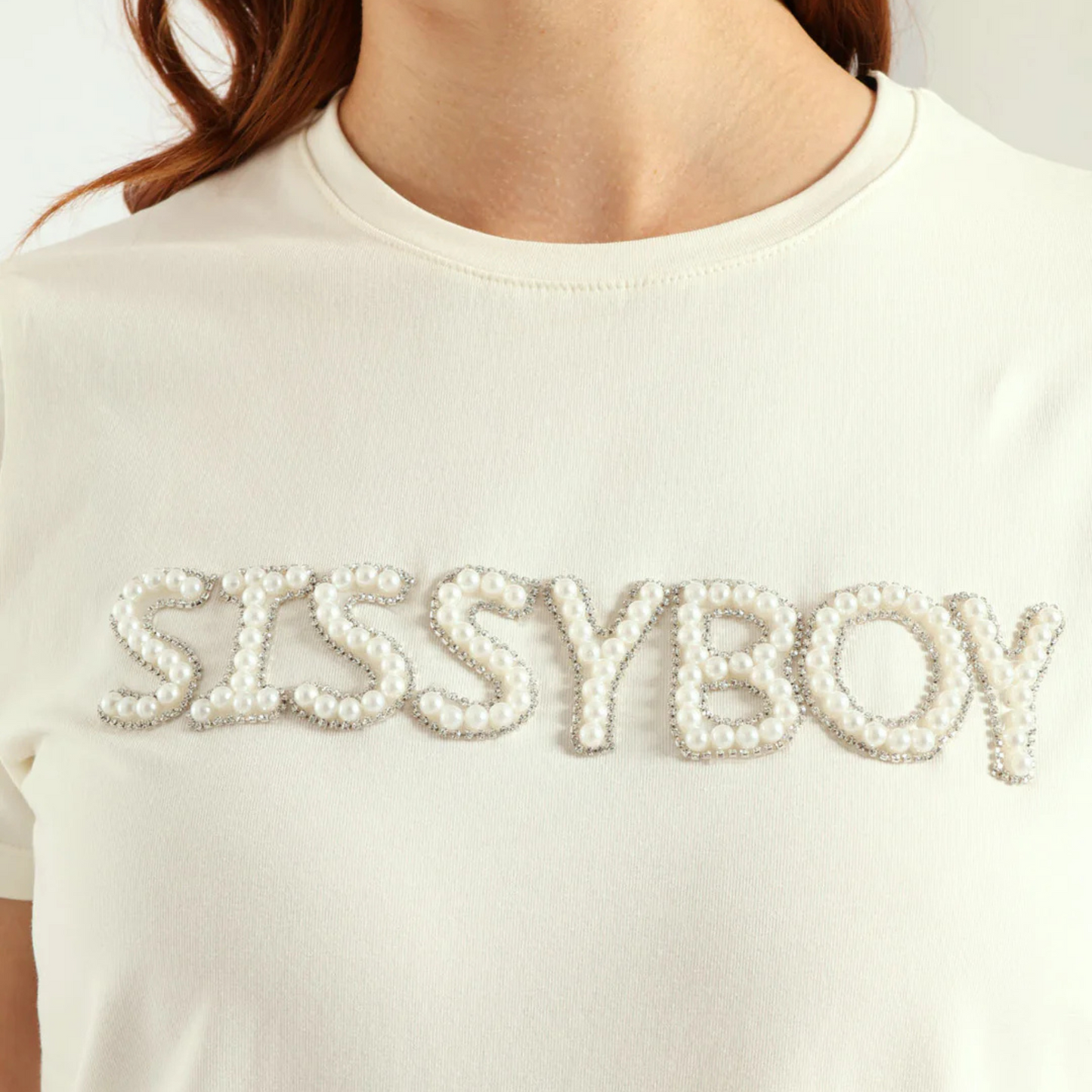 Off White Sissy Boy T-Shirt
