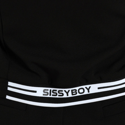 Champions - Sporty Cropped Jacket And Track Pant - Black