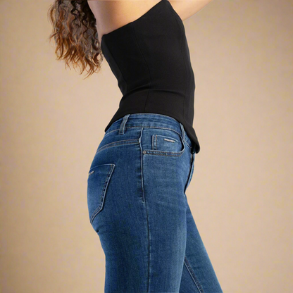 Charlotte - Medium Blue Skinny Jeans