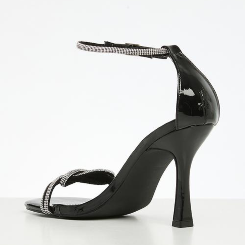 Diamante Twist Vamp Heel