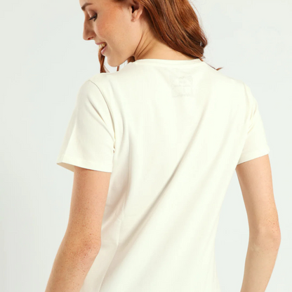 Rumours - Off White Regular Fit Logo Tee