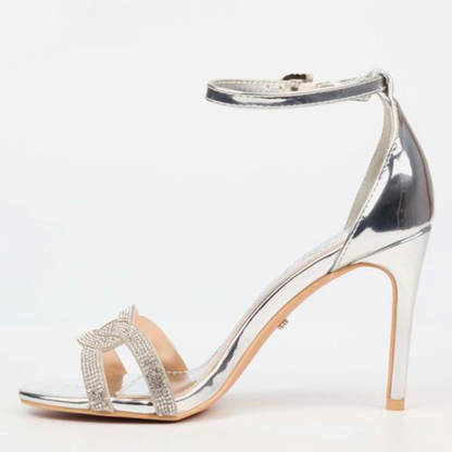 Jazz 17 Silver Stiletto Heel