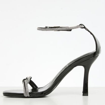 Diamante Twist Vamp Heel