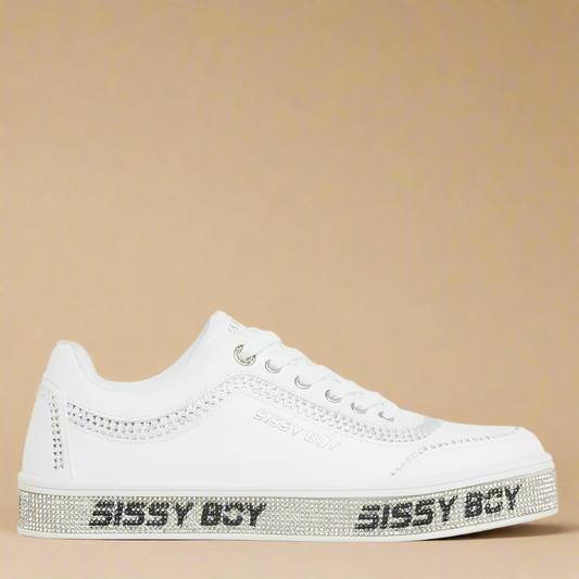Bling Sneaker With branded Outsole