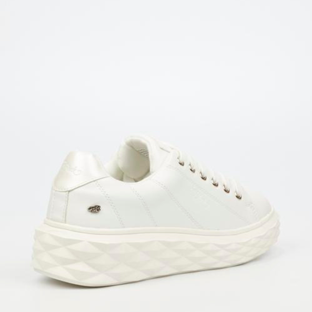 White Chunky Miss Black Sneaker  - Choo 1