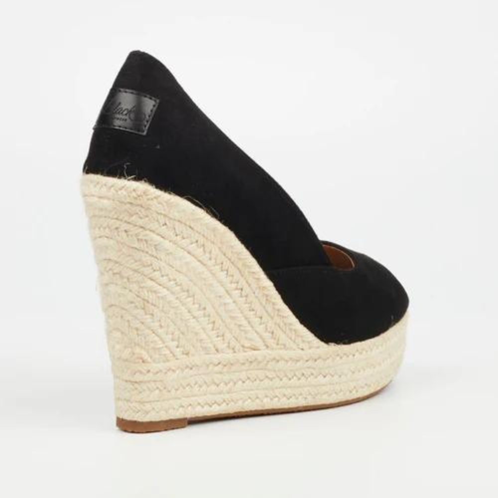Moniker 5 - Espadrille wedge Peep Toe