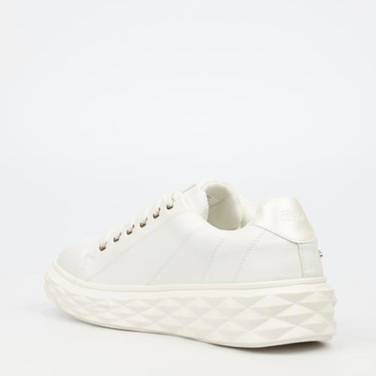 White Chunky Miss Black Sneaker  - Choo 1