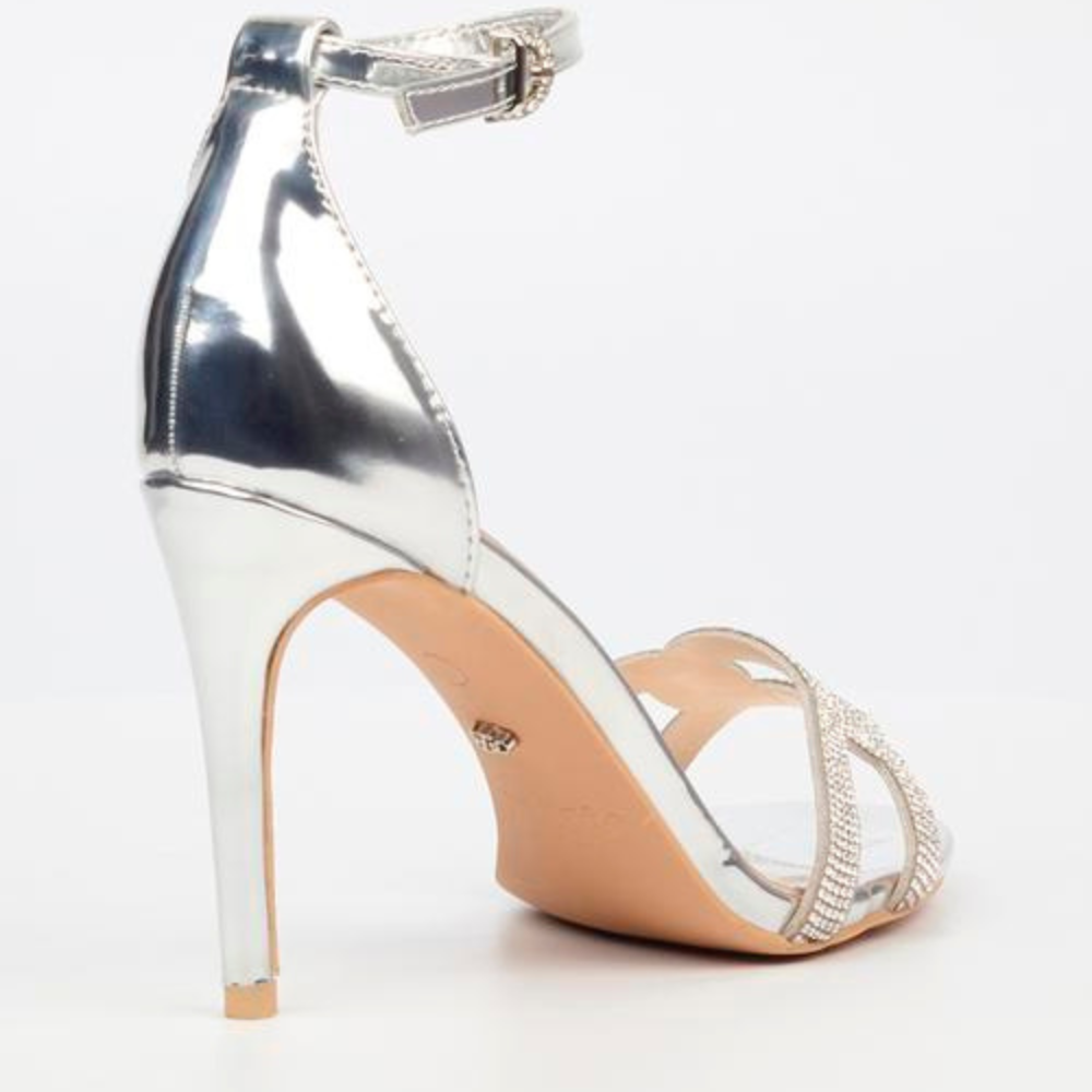 Jazz 17 Silver Stiletto Heel