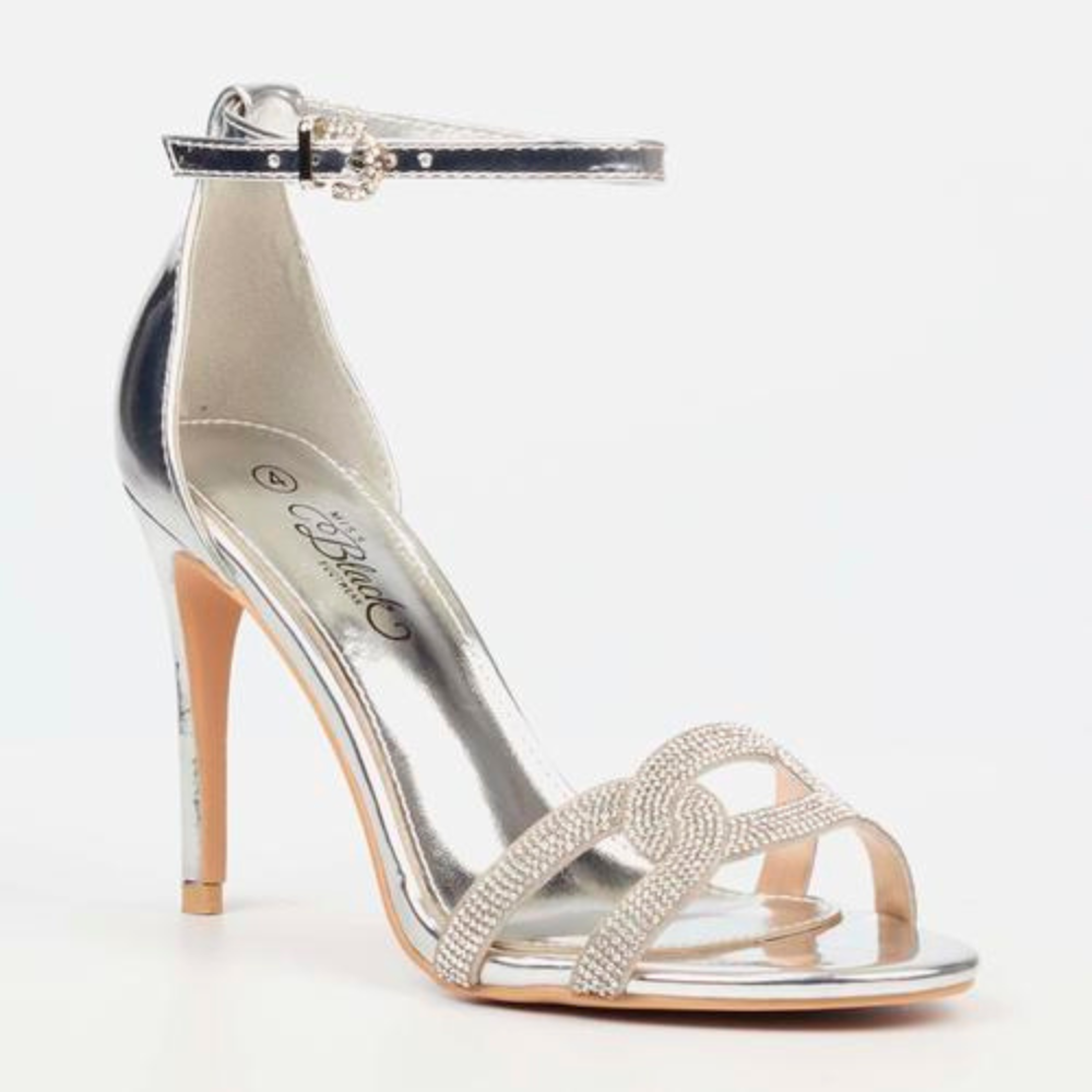 Jazz 17 Silver Stiletto Heel
