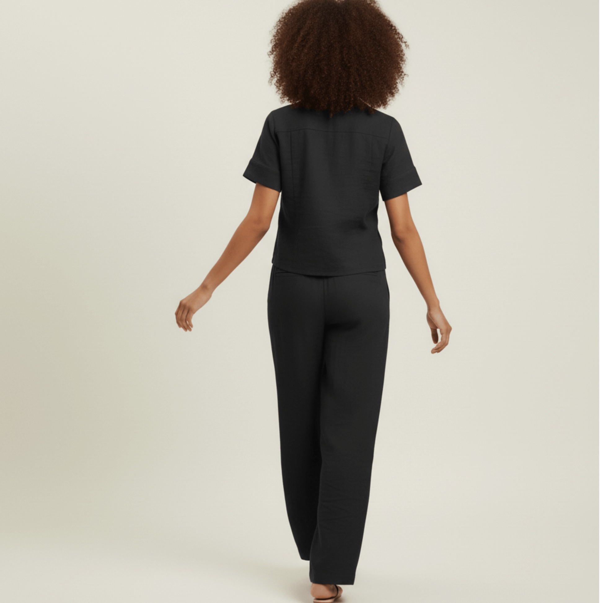 Modern Dynasty women’s Black lounge set Luxe Lounge Set 