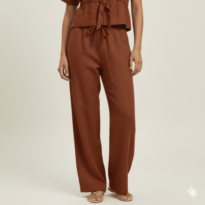 Luxe Lounge Set - Rust