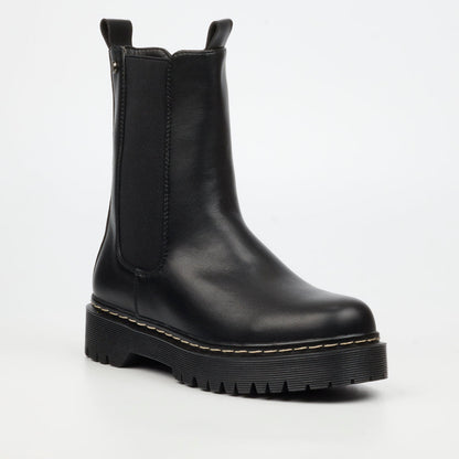 Nirvana 2 Miss Black Chelsea Boot - Black