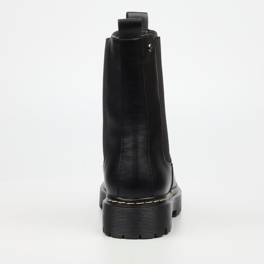 Miss Black Nirvana 2 faux leather ankle boot with 4.5cm heel