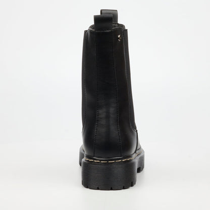 Miss Black Nirvana 2 faux leather ankle boot with 4.5cm heel