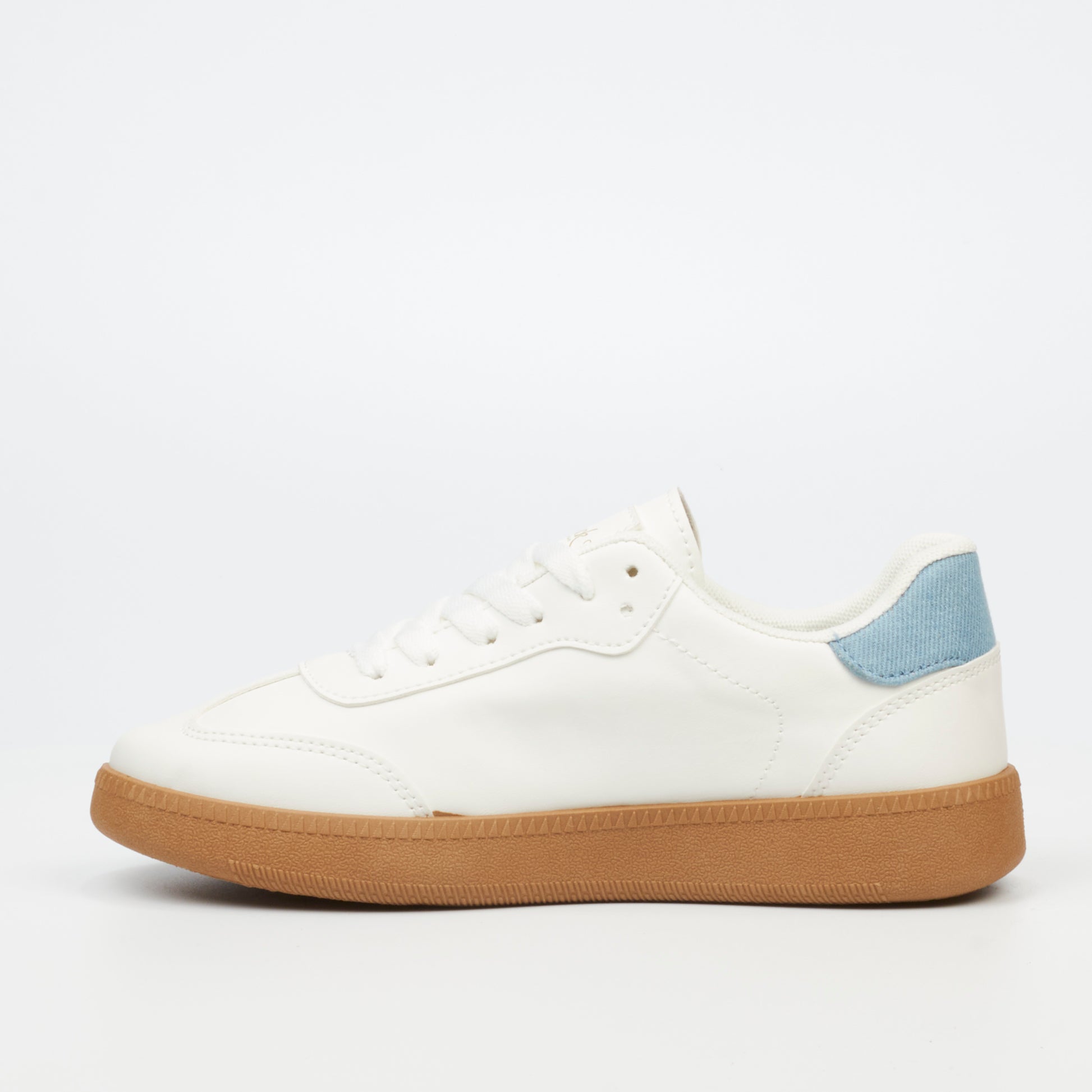 White Fashion Sneakers for Women - Miss Black Row 1 