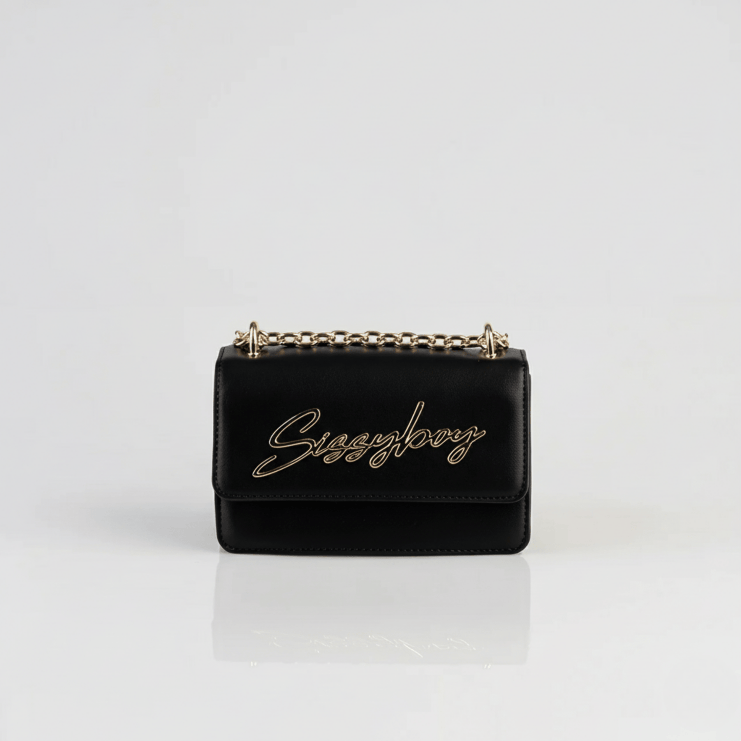Slay Fest - Structured Crossbody Bag - Black
