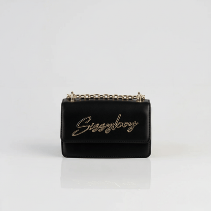 Slay Fest - Structured Crossbody Bag - Black