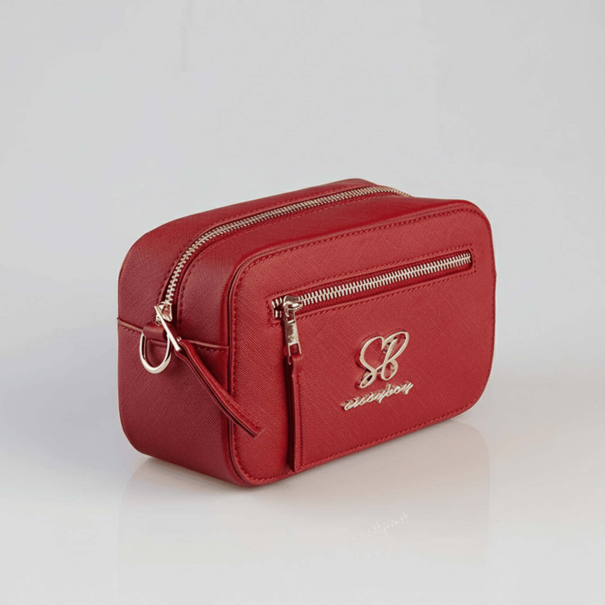 Stylish red crossbody bag by Sissy Boy for women