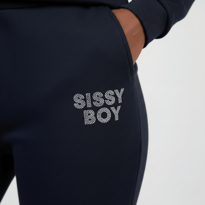 Hard To Forget Sweatshirt And Pants - Navy