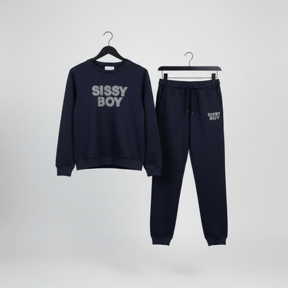 Casual navy tracksuit