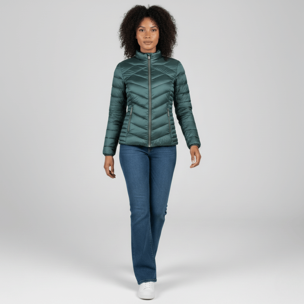 Ravilla - Emerald Basic Quilted Puffer Jacket