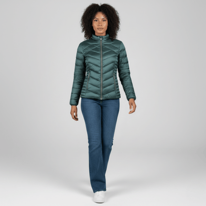 Ravilla - Emerald Basic Quilted Puffer Jacket