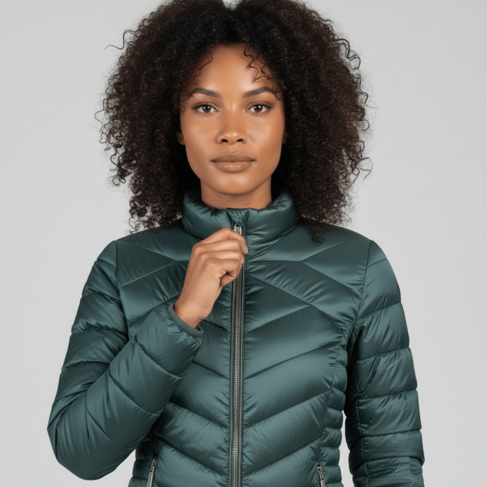 Ravilla - Emerald Basic Quilted Puffer Jacket