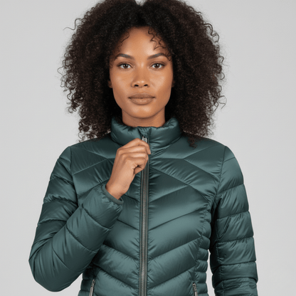 Ravilla - Emerald Basic Quilted Puffer Jacket