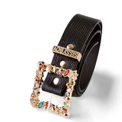 Jewel Fuel - Multi Color Gem Buckle Belt