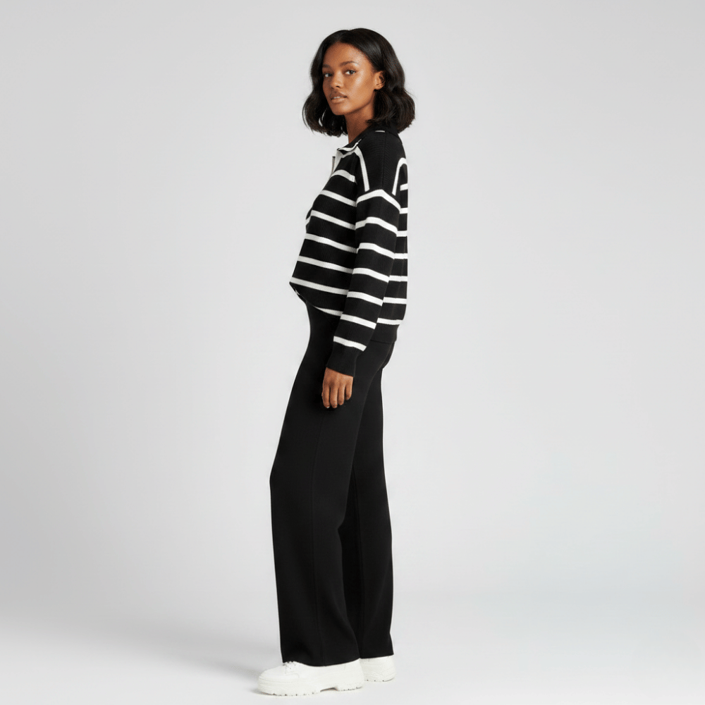 Relax Mode - Black Knit Co-ord