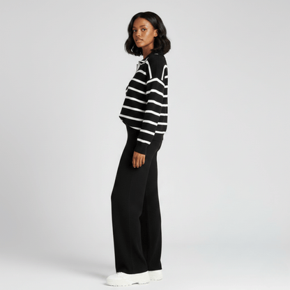 Relax Mode - Black Knit Co-ord