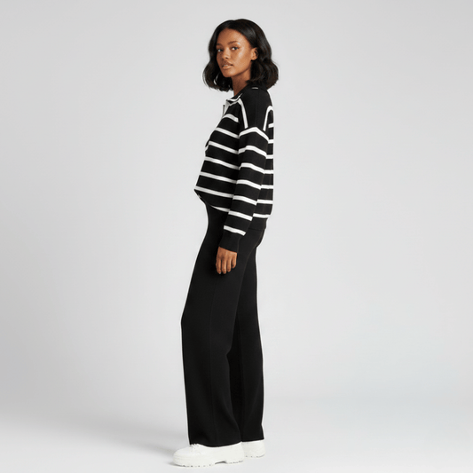 Relax Mode - Black Knit Co-ord