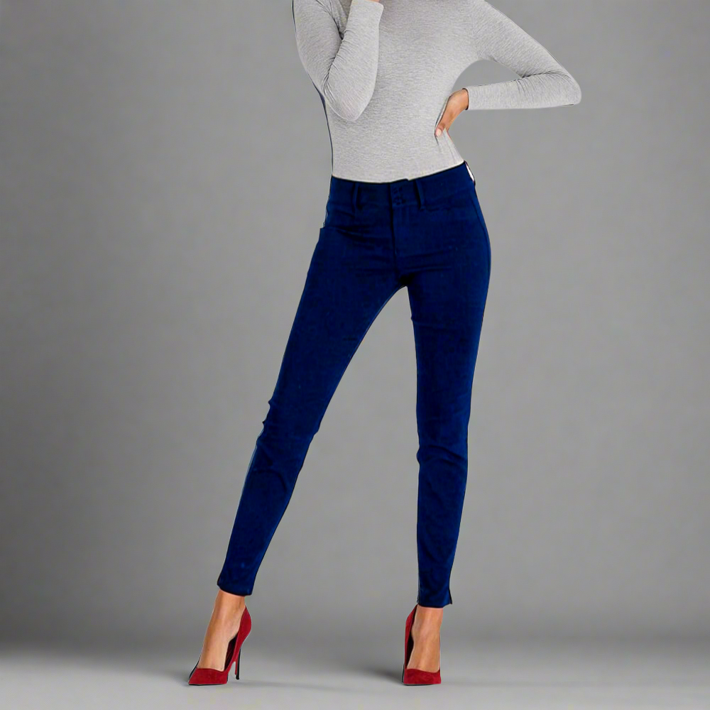 Eresha - Navy Classic Work Pants