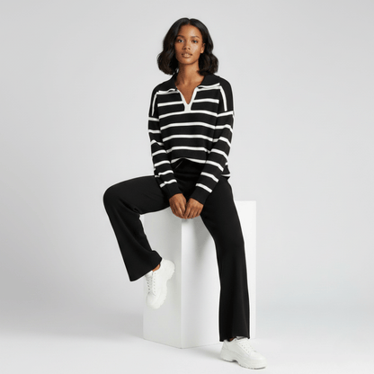 Relax Mode - Black Knit Co-ord