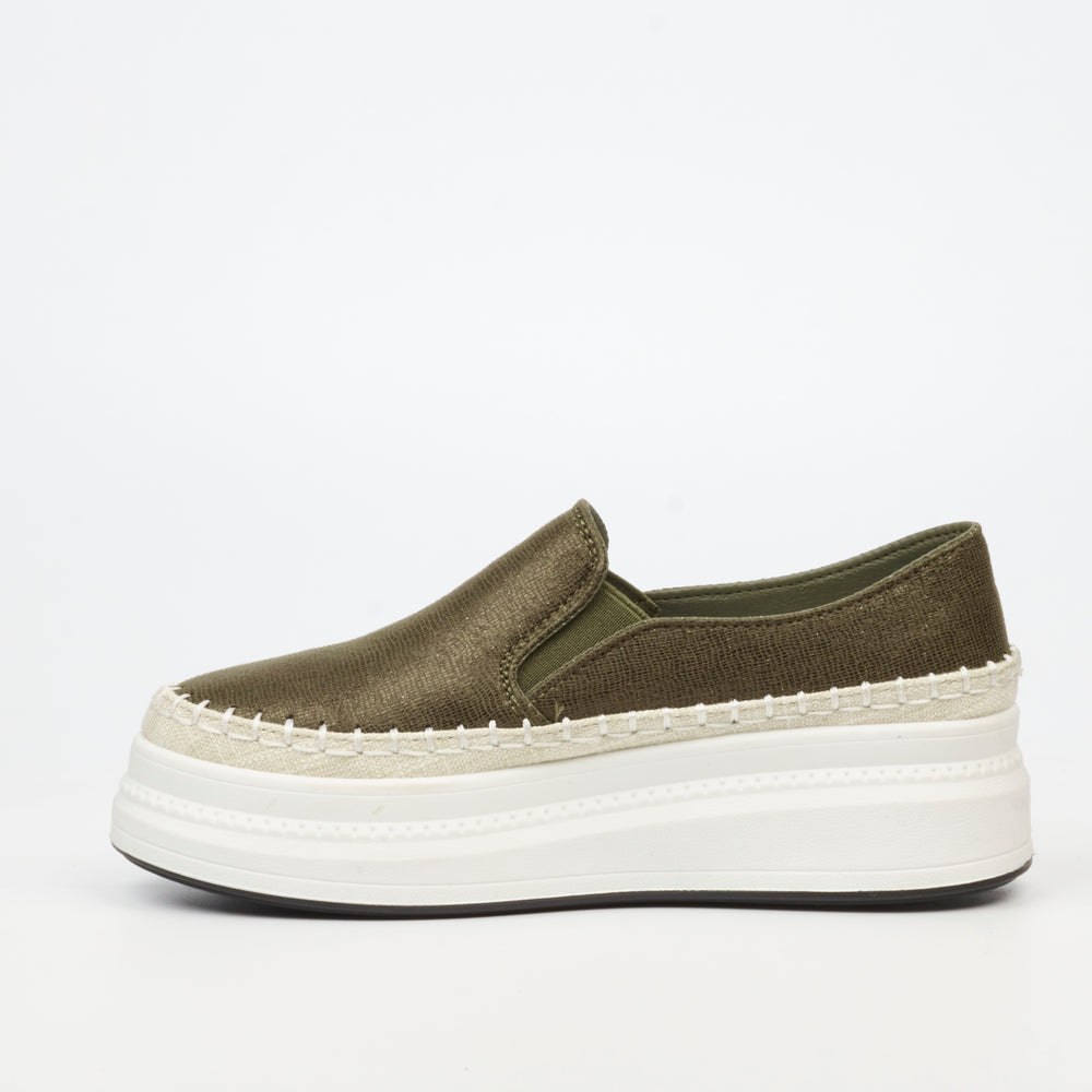 Senhora 29 - Olive Platform Sneaker